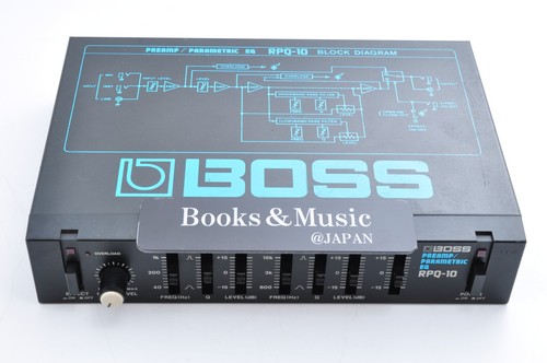Boss rpq preamp parametric - boss, rpq-10