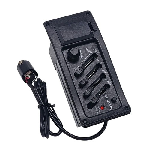 Band equalizer piezo - 4-band, eq