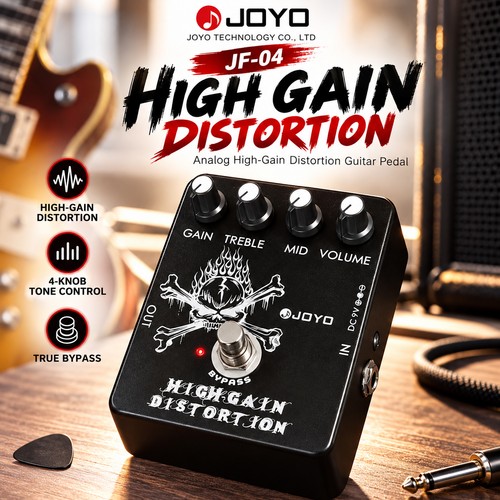 Joyo high gain distortion - high,