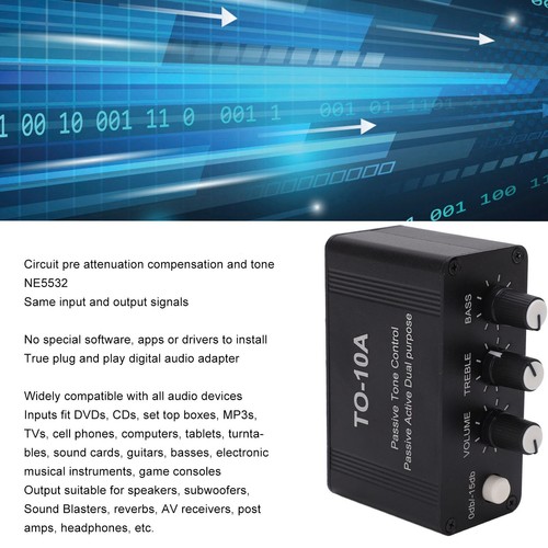 Ne5532 passive tuner - passive, treble