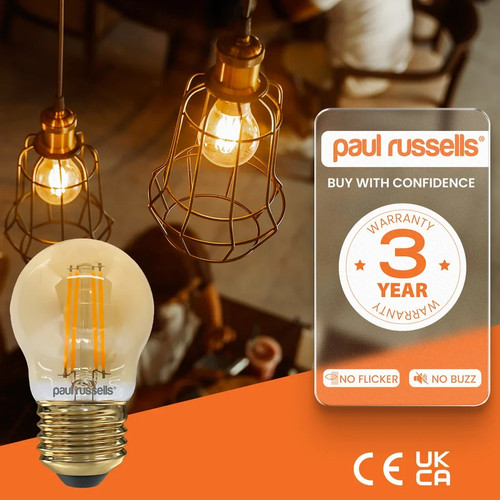 Led filament golf ball - 4.5w,