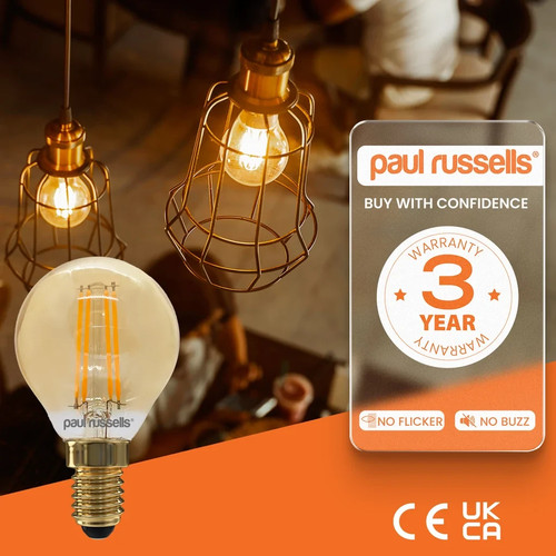 Led filament golf ball - led,